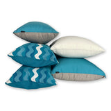 Aqua Set of 5 Covers