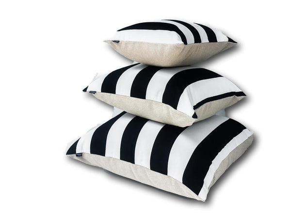 Cabana in Noir - Tropique Cushions